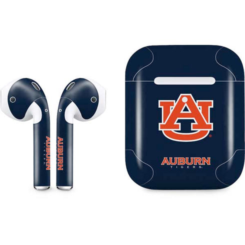 Auburn University Logo Blue Apple AirPods 2 Skin