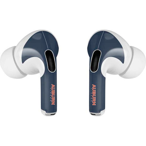 Auburn University Logo Blue Apple AirPods Pro Skin