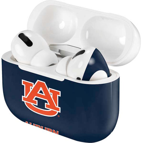Auburn University Logo Blue Apple AirPods Pro Skin