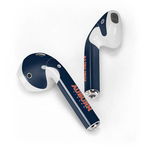 Auburn University Logo Blue Apple AirPods Skin
