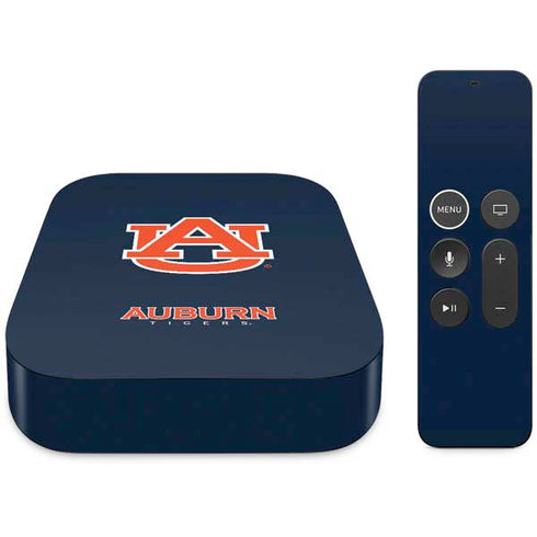 Auburn University Logo Blue Apple TV Skin