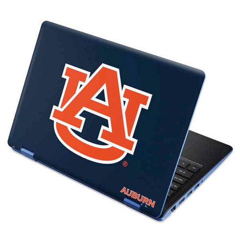 Auburn University Logo Blue Aspire R11 11.6in Skin