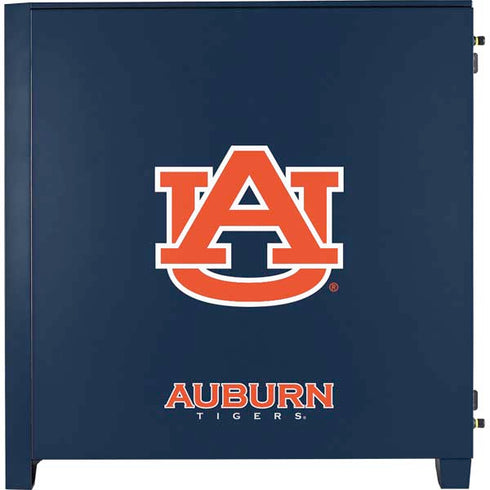 Auburn University Logo Blue Corsair 4000D Tempered Glass Mid-Tower ATX Case Skin