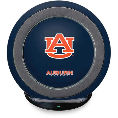 Auburn University Logo Blue Fast Charge Wireless Charging Stand Skin