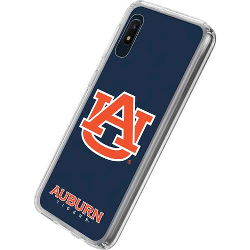 Auburn University Logo Blue Galaxy A10e Clear Case