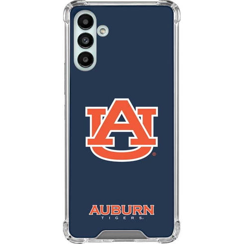 Auburn University Logo Blue Galaxy A13 5G Clear Case