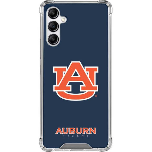 Auburn University Logo Blue Galaxy A14 5G Clear Case