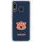 Auburn University Logo Blue Galaxy A20 Clear Case