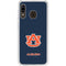 Auburn University Logo Blue Galaxy A20 Clear Case