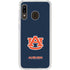 Auburn University Logo Blue Galaxy A20 Clear Case