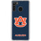 Auburn University Logo Blue Galaxy A21 Clear Case