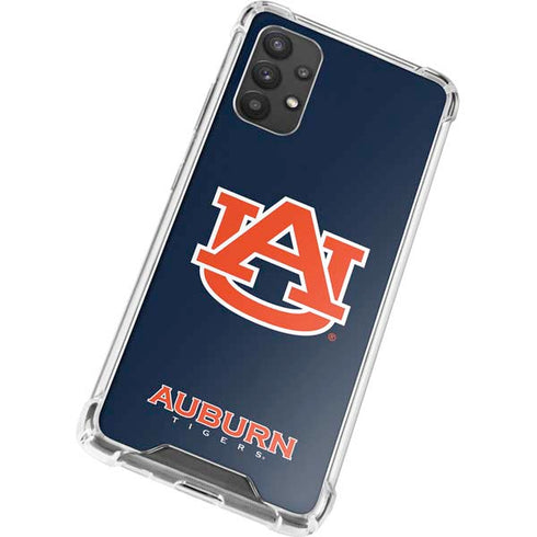 Auburn University Logo Blue Galaxy A32 5G Clear Case