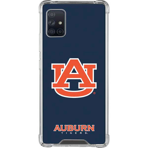 Auburn University Logo Blue Galaxy A51 5G Clear Case