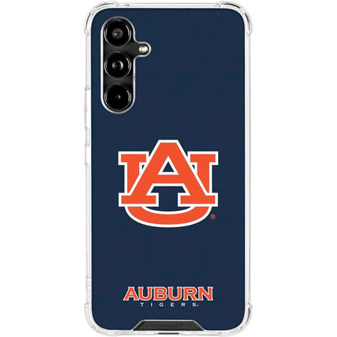 Auburn University Logo Blue Galaxy A54 5G Clear Case