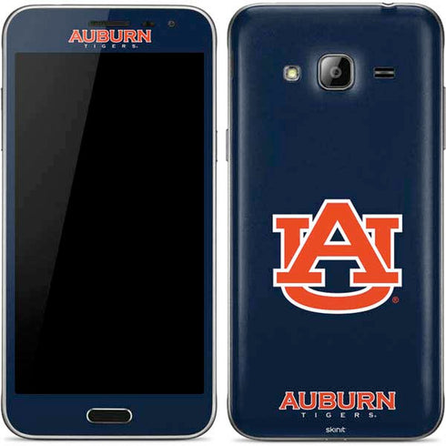Auburn University Logo Blue Galaxy J3 Skin