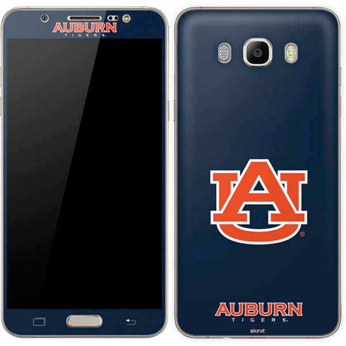 Auburn University Logo Blue Galaxy J7 Skin