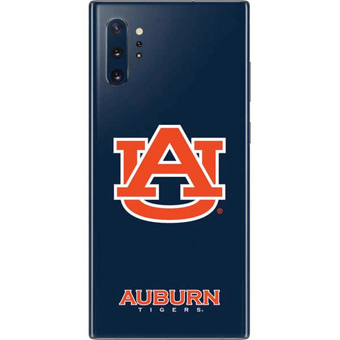 Auburn University Logo Blue Galaxy Note 10 Plus Skin