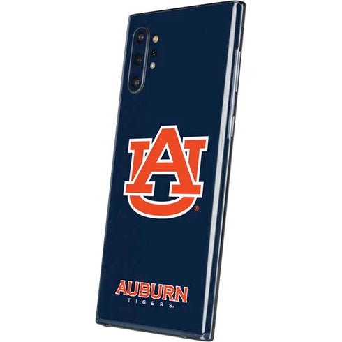 Auburn University Logo Blue Galaxy Note 10 Plus Skin