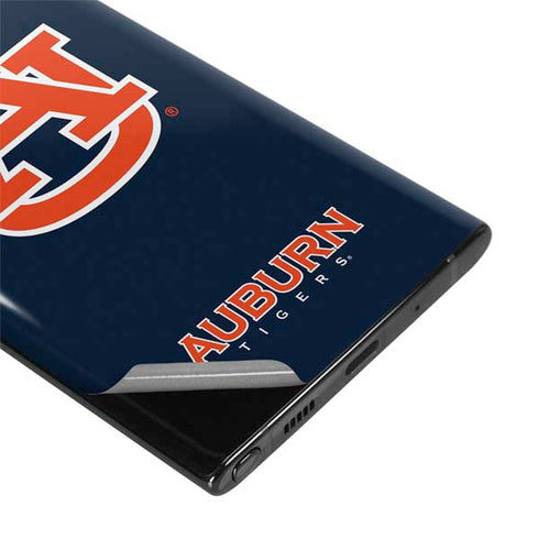 Auburn University Logo Blue Galaxy Note 10 Plus Skin