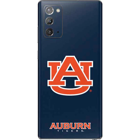 Auburn University Logo Blue Galaxy Note20 5G Skin
