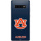 Auburn University Logo Blue Galaxy S10 Plus Skin