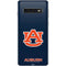 Auburn University Logo Blue Galaxy S10 Skin