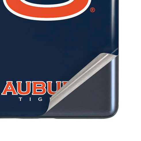 Auburn University Logo Blue Galaxy S20 Fan Edition Skin