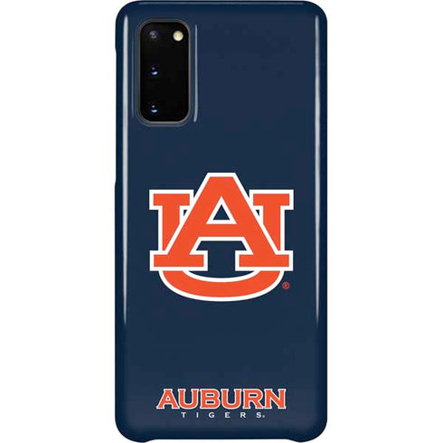 Auburn University Logo Blue Galaxy S20 Lite Case