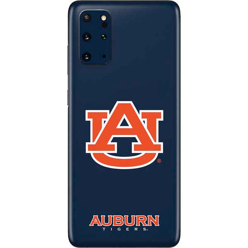 Auburn University Logo Blue Galaxy S20 Plus Skin