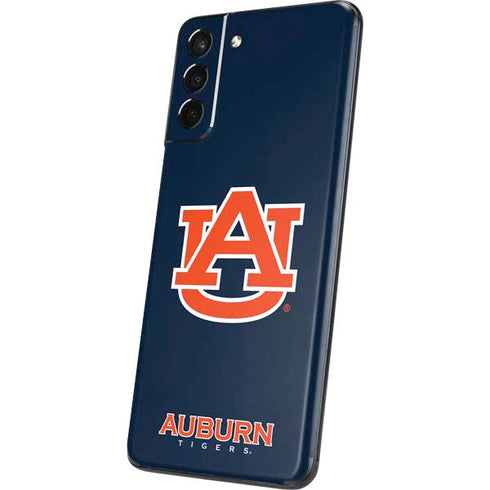Auburn University Logo Blue Galaxy S21 5G Skin