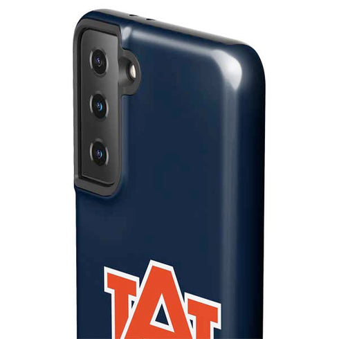 Auburn University Logo Blue Galaxy S21 Plus 5G Pro Case