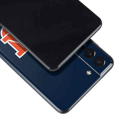 Auburn University Logo Blue Galaxy S21 Plus 5G Skin