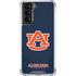 Auburn University Logo Blue Galaxy S22 Clear Case
