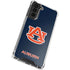 Auburn University Logo Blue Galaxy S22 Plus Clear Case
