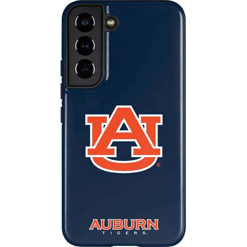 Auburn University Logo Blue Galaxy S22 Pro Case