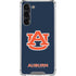 Auburn University Logo Blue Galaxy S23 Plus Clear Case