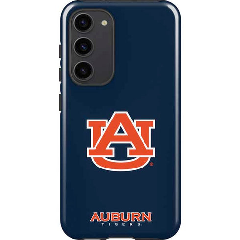 Auburn University Logo Blue Galaxy S23 Plus Pro Case