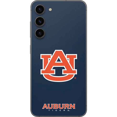 Auburn University Logo Blue Galaxy S23 Plus Skin
