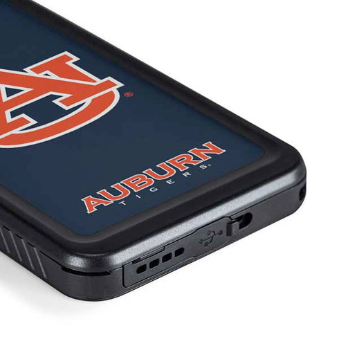 Auburn University Logo Blue Galaxy S23 Plus Waterproof Case