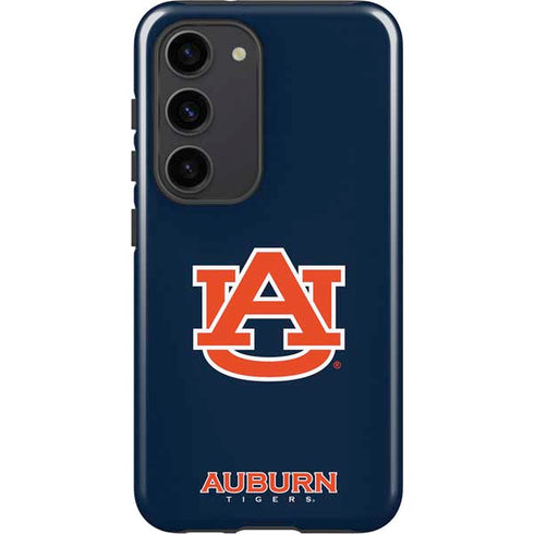 Auburn University Logo Blue Galaxy S23 Pro Case