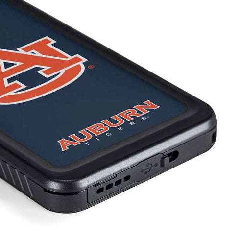 Auburn University Logo Blue Galaxy S23 Waterproof Case