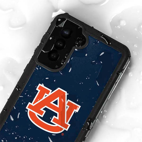 Auburn University Logo Blue Galaxy S23 Waterproof Case