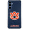 Auburn University Logo Blue Galaxy S24 Clear Case
