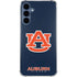 Auburn University Logo Blue Galaxy S24 Clear Case