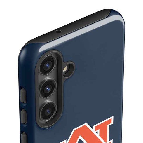 Auburn University Logo Blue Galaxy S24 Impact Case
