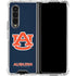 Auburn University Logo Blue Galaxy Z Fold4 5G Clear Case