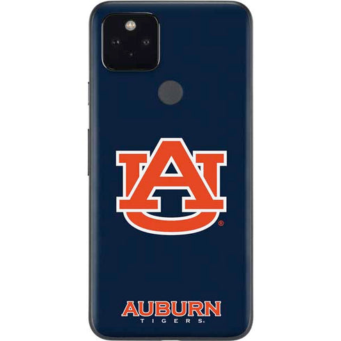 Auburn University Logo Blue Google Pixel 5a Skin