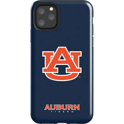 Auburn University Logo Blue iPhone 11 Pro Max Impact Case