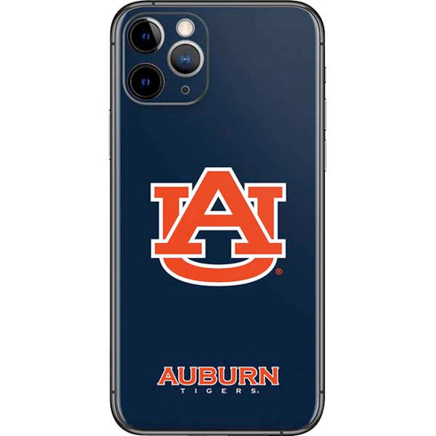 Auburn University Logo Blue iPhone 11 Pro Skin