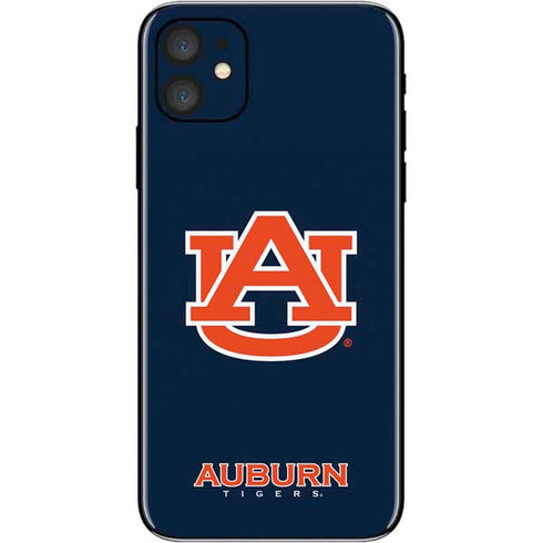 Auburn University Logo Blue iPhone 11 Skin